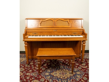 Acrosonic by Baldwin Spinet Piano | Satin Oak | 