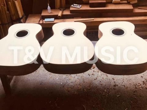 Công Đoạn Sản Xuất Guitar Custom Việt Nam