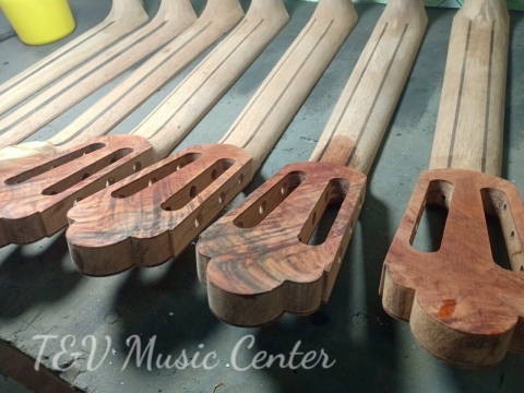 Công Đoạn Sản Xuất Guitar Custom Việt Nam