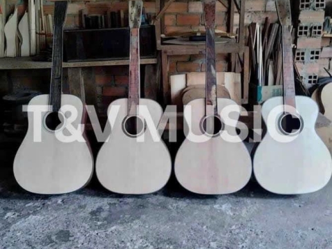 Công Đoạn Sản Xuất Guitar Custom Việt Nam