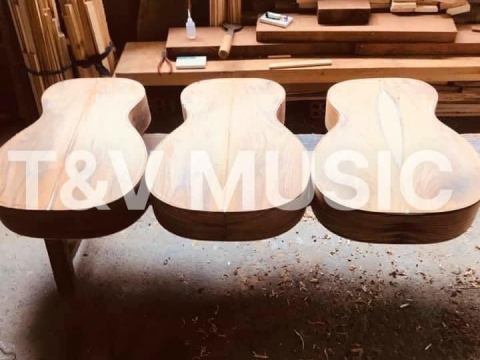 Công Đoạn Sản Xuất Guitar Custom Việt Nam
