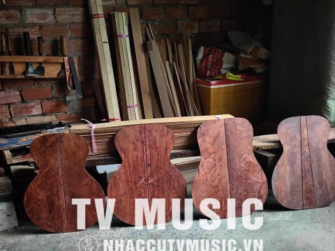 Công Đoạn Sản Xuất Guitar Custom Việt Nam