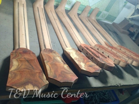 Công Đoạn Sản Xuất Guitar Custom Việt Nam
