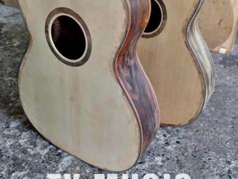 Công Đoạn Sản Xuất Guitar Custom Việt Nam