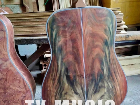 Công Đoạn Sản Xuất Guitar Custom Việt Nam