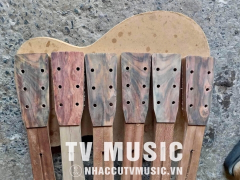 Công Đoạn Sản Xuất Guitar Custom Việt Nam
