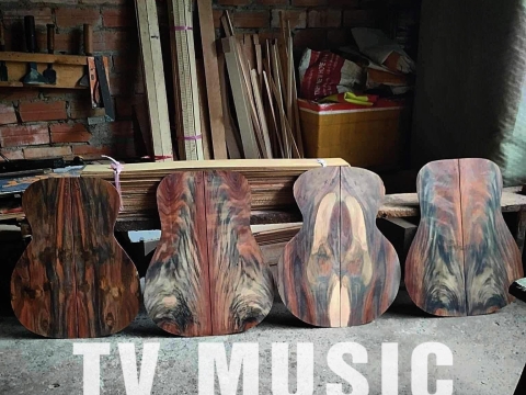 Công Đoạn Sản Xuất Guitar Custom Việt Nam
