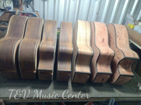 Công Đoạn Sản Xuất Guitar Custom Việt Nam