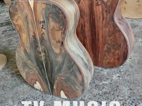 Công Đoạn Sản Xuất Guitar Custom Việt Nam