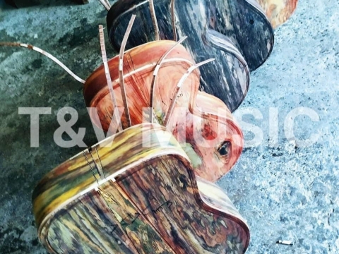 Công Đoạn Sản Xuất Guitar Custom Việt Nam
