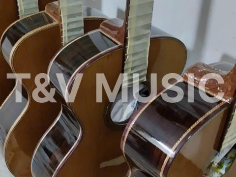 Công Đoạn Sản Xuất Guitar Custom Việt Nam