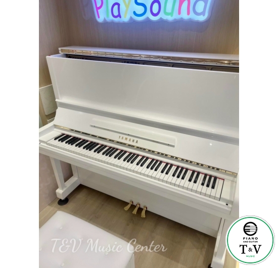 Yamaha U3YT WH